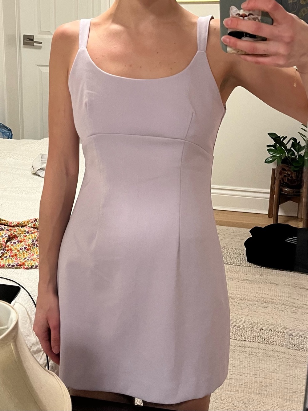 Lilac Mini Dress